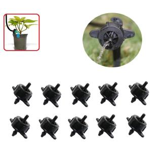 10 đầu tưới nhỏ giọt bù áp 4lít  màu đen tưới gốc