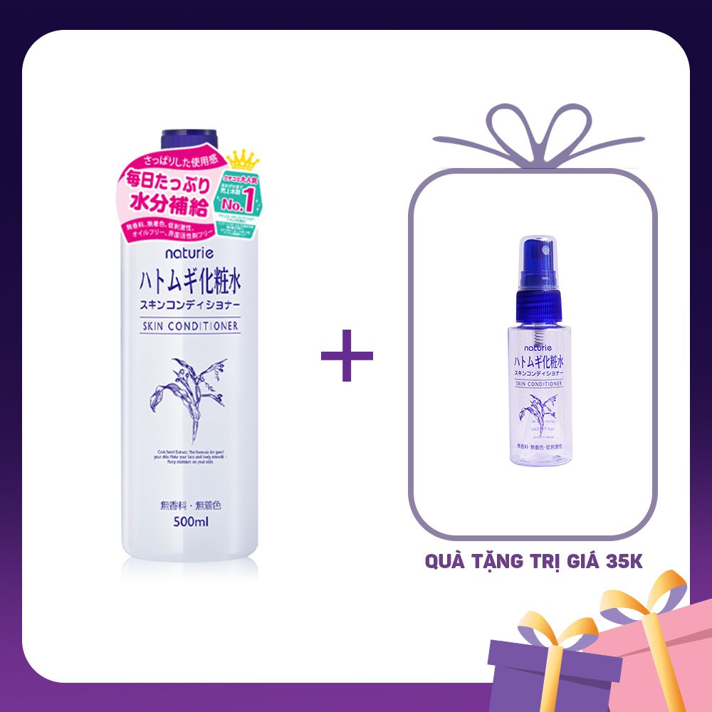 Nước hoa hồng cân bằng da Lotion Naturie Hatomugi Skin Conditioner | BigBuy360 - bigbuy360.vn