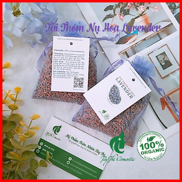 Túi Thơm Nụ Hoa Lavender Khô Tây Thi 20 Gram