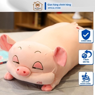 [SALE HOT] Gấu Bông Lợn Sữa gấu bông gối ôm🐷🐷 Siêu to Khổng Lồ Hàng nhập 70cm 90cm 1m1