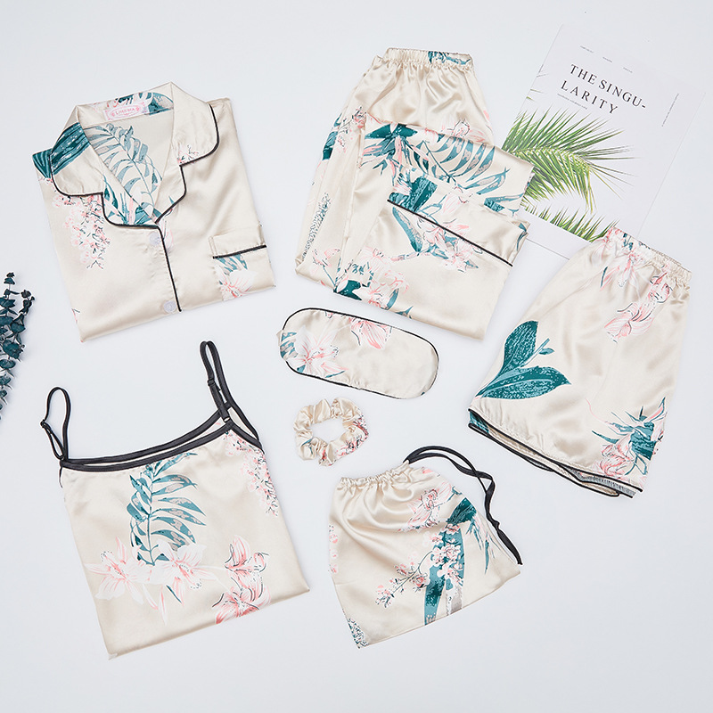 Set Đồ Ngủ Sọc Mùa Hè Xinh Xắn Dành Cho Nữ