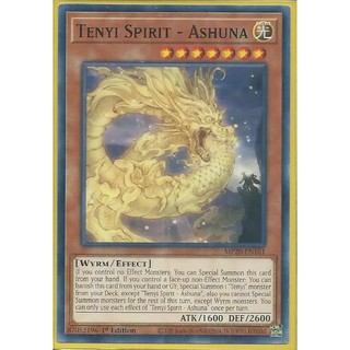 [ Zare Yugioh ] Lá bài thẻ bài MP20 -EN161 Tenyi Spirit – Ashuna