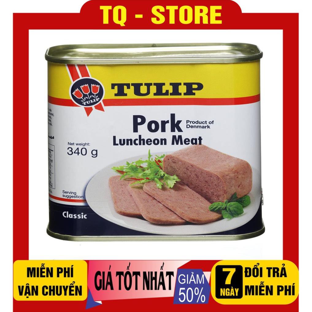 1 Hộp Thịt Hộp Tulip Pork 340g Cực Ngon