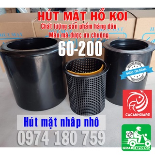 Hút mặt cho hồ cá koi