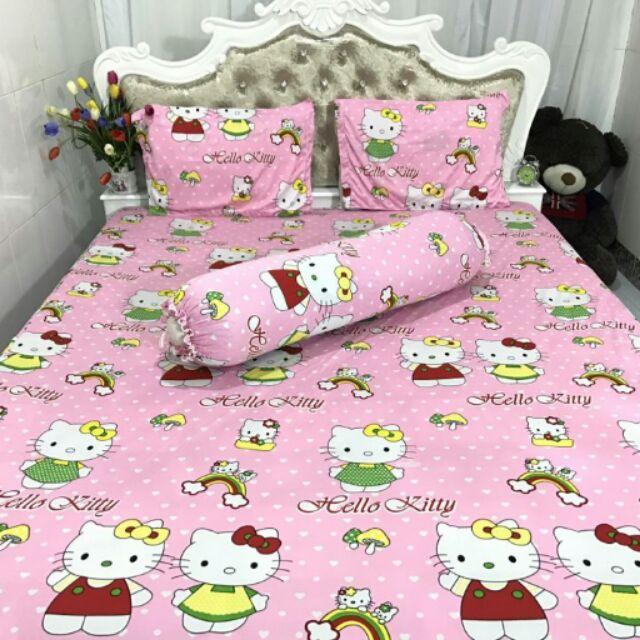 BỘ GA CHUN + 3 VỎ GỐI