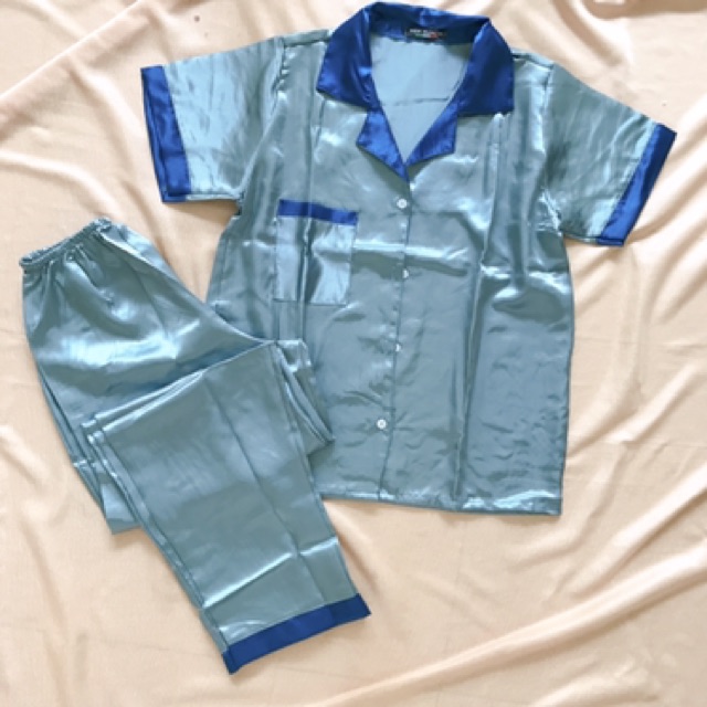 [CÓ SẴN] • ĐỒ BỘ PHI LỤA TRƠN VIỀN MÀU | BigBuy360 - bigbuy360.vn