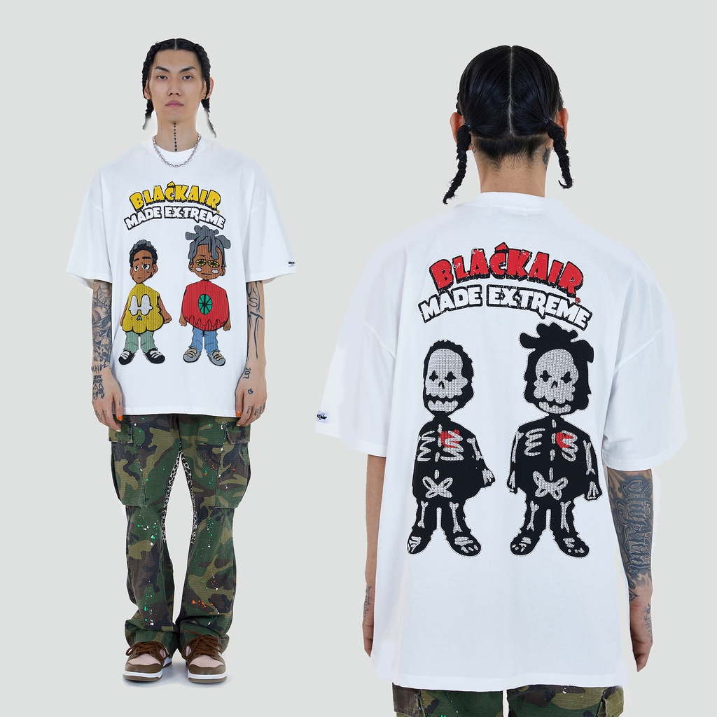 Áo phông Made Extreme Hip-hop Stylised Crew Tshirts