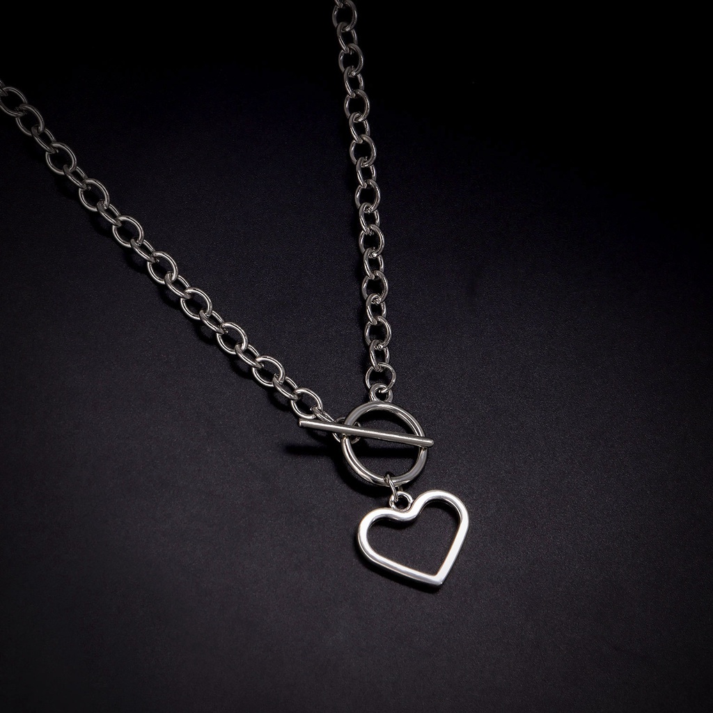 Dây chuyền MAYEBE LAVEND Bạc Phong Cách Punk Đơn Giản