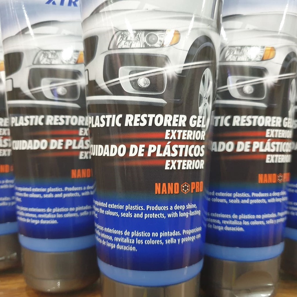 Gel Nano Bảo Dưỡng Và Phục Hồi Nhựa Sonax Xtreme Plastic Restorer Gel 250ml