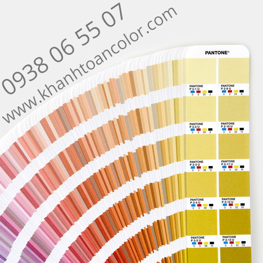 (CHÍNH HÃNG) Pantone CMYK mới nhất 2021 - Bảng màu Pantone Coated Uncoated CMYK GP5101A - 2868 màu - Từ PANTONE LLC