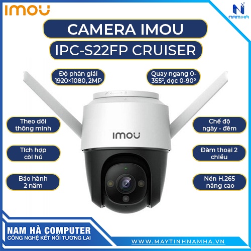 Camera IP WIFI PTZ IPC-S22FP CRUISER IMOU