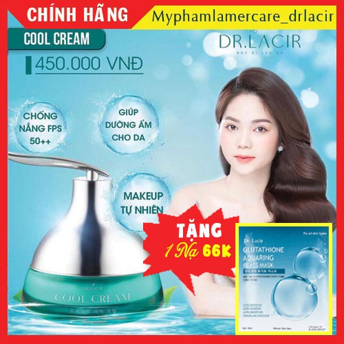 Dr.Lacir💧 Kem Face Lạnh Cool cream kem Dưỡng Trắng - Chống Nắng ban ngày Lamer care-dr.Lacir | BigBuy360 - bigbuy360.vn