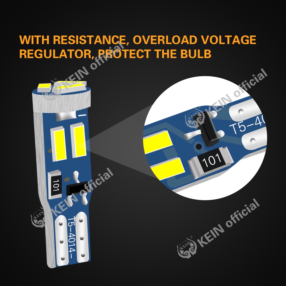 Bóng Đèn Led T5 W3W 73 74 17 27 Gắn Bảng Điều Khiển Dành Cho Ô Tô