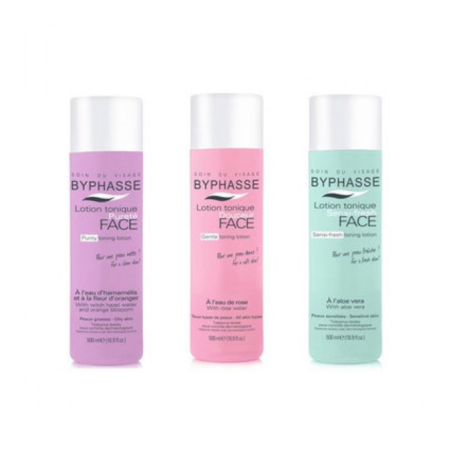 Nước Hoa Hồng Byphasse 500ml  Lotion Tonique