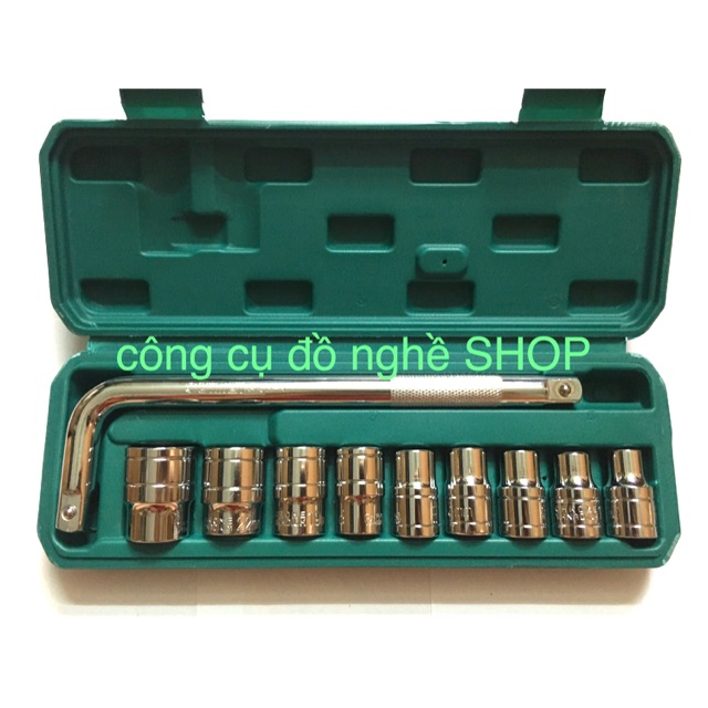 Tuýp bộ đầu 1/2 cần cong L tốt (8-24mm)