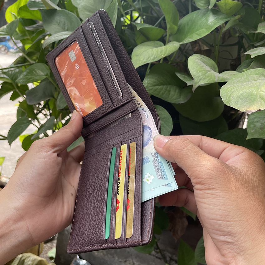 Ví Nam Da Cá Sấu Thật Da Gù Nguyên Con Cao Cấp ST020 Nhiều Màu Lựa Chọn Bảo Hành Da 24 Tháng Full Hộp Tặng Kèm Móc Khóa