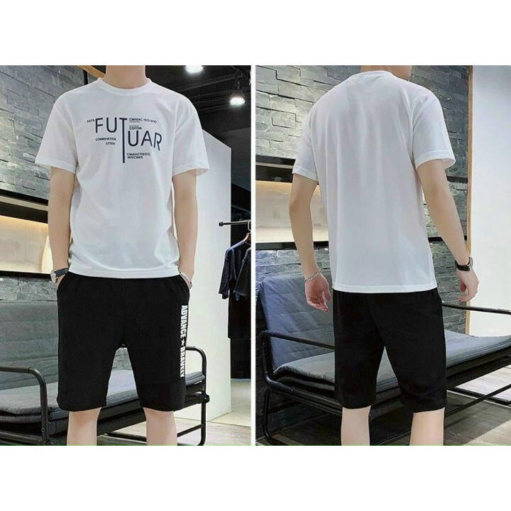 Bộ Thể Thao Chất Thun Lạnh Mềm Mịn, Không Ra Màu (in chữ FUTUAR)