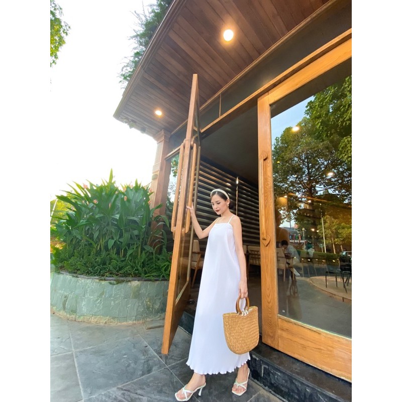 đầm xèo 2dây dập ly thắt nơ dã ngoại đi biển | BigBuy360 - bigbuy360.vn