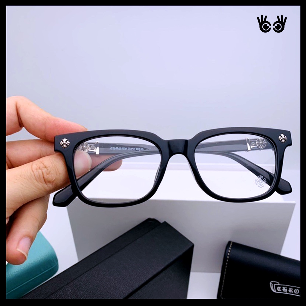 Gọng kính Chrome Hearts phiên bản cao cấp - CH vuông thời trang GKC09