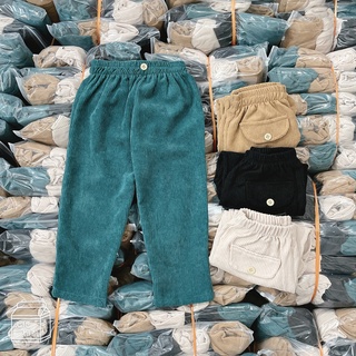 COMBO 4 QUẦN NHUNG TĂM CHO BÉ