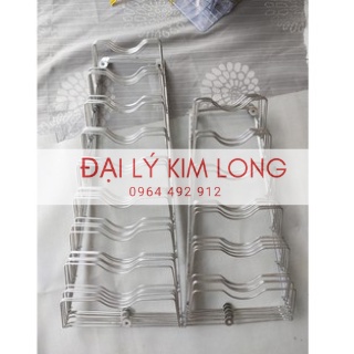 Kệ để nắp nồi, vung xoong inox chống rỉ
