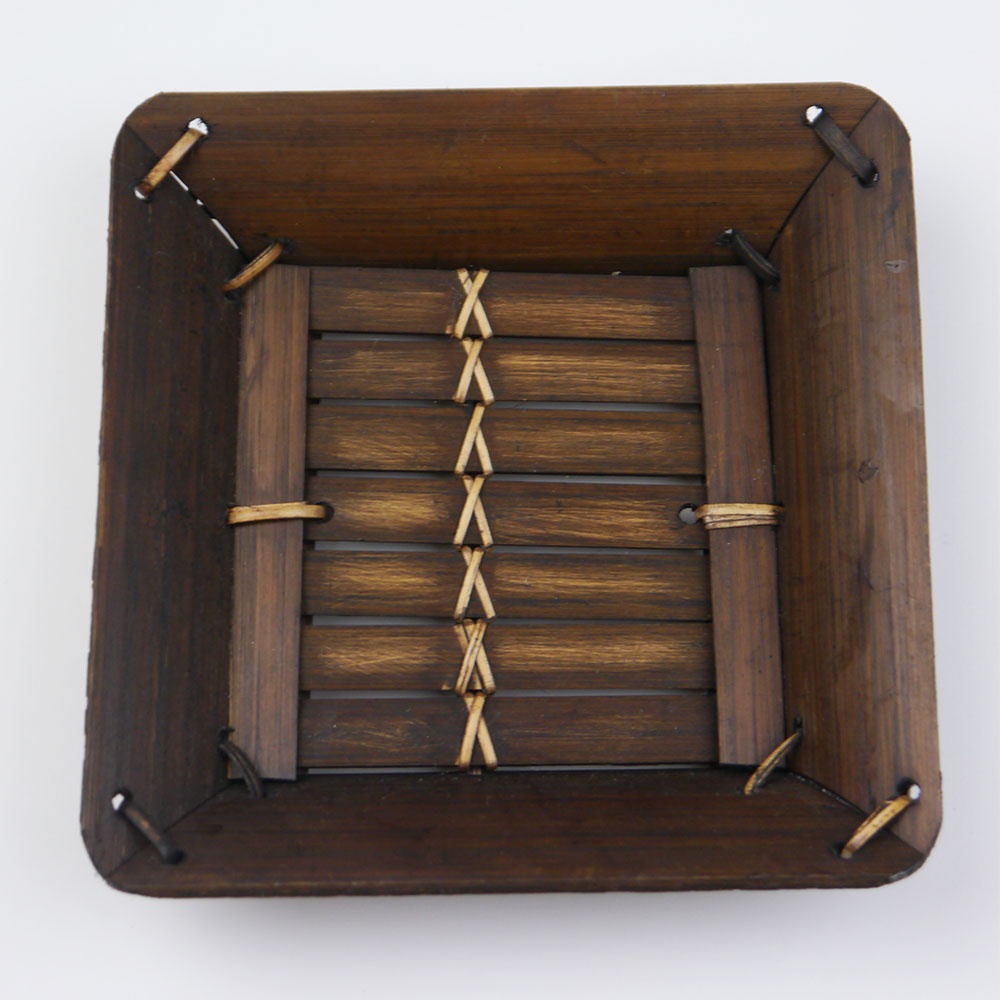 Khay tre l Đĩa tre vuông kiểu nhật