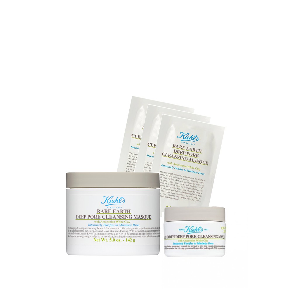 Mặt Nạ Đất Sét Kiehl's Rare Earth Deep Pore Cleansing Masque 14ml
