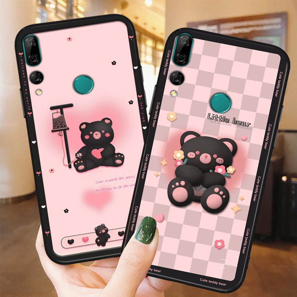 Ốp lưng điện thoại huawei y9 2019 / y9 prime 2019 in hình gấu nâu vô cùng đáng yêu