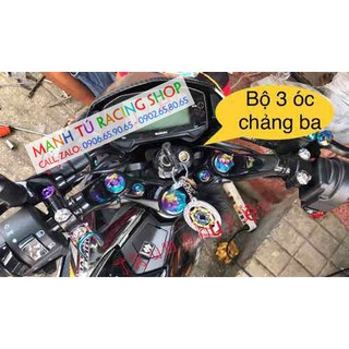 Bộ 3 óc chảng ba GR5 3 màu cho raider fi/ satria - hjdn980