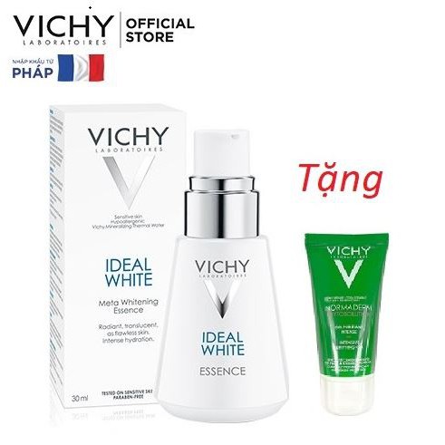 Tinh Chất Dưỡng Trắng Sâu 7 Tác Dụng Vichy Ideal White Meta Whitening Essence - (30ml) Tặng Gel Rửa Mặt Vichy 50ml