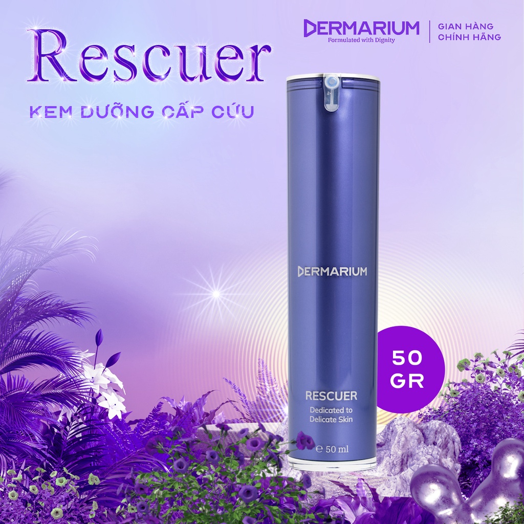 Dermarium Rescuer - Kem dưỡng phục hồi 50g