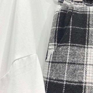 Quần baggy kẻ caro