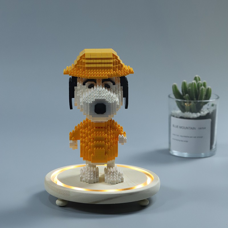 LEGO SNOOPY 3D - ĐỒ CHƠI XẾP HÌNH SNOOPY 18.5 cm