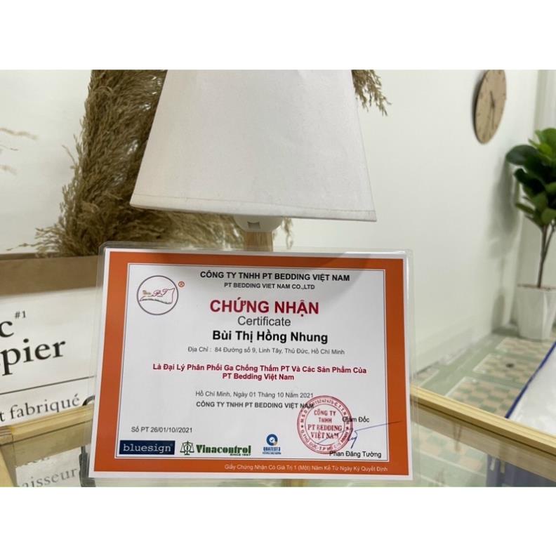 [ HCM ] [ Mẫu  Lá môn ] Ga chống thấm PT cao cấp (ib để chọn mẫu hoặc đặt size theo yêu cầu)