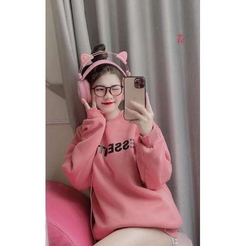 Áo nỉ bo cotton ESSENT TC12