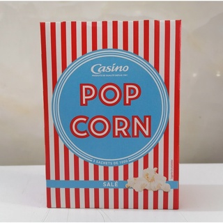 [Hộp 300g (3 gói x 100g)] BẮP NỔ (BỎNG NGÔ) VỊ MẶN [France] CSN (Salted) Popcorn