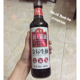 [ĐẶC SẢN] CHAI XÌ DẦU HẢI THIÊN 500ml