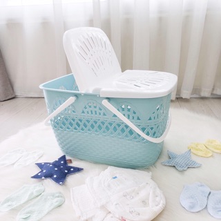 Giỏ đi sinh, giỏ đựng đồ sơ sinh cho bé