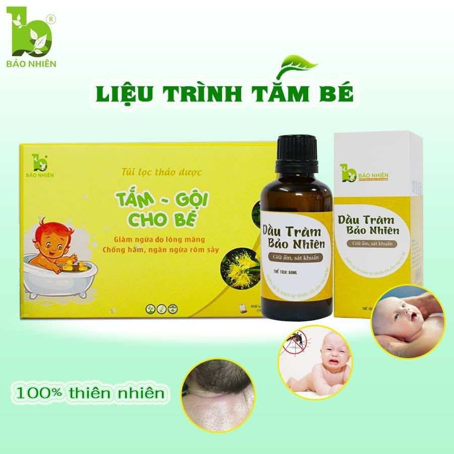 Túi lọc thảo dược tắm bé Bảo Nhiên 150g