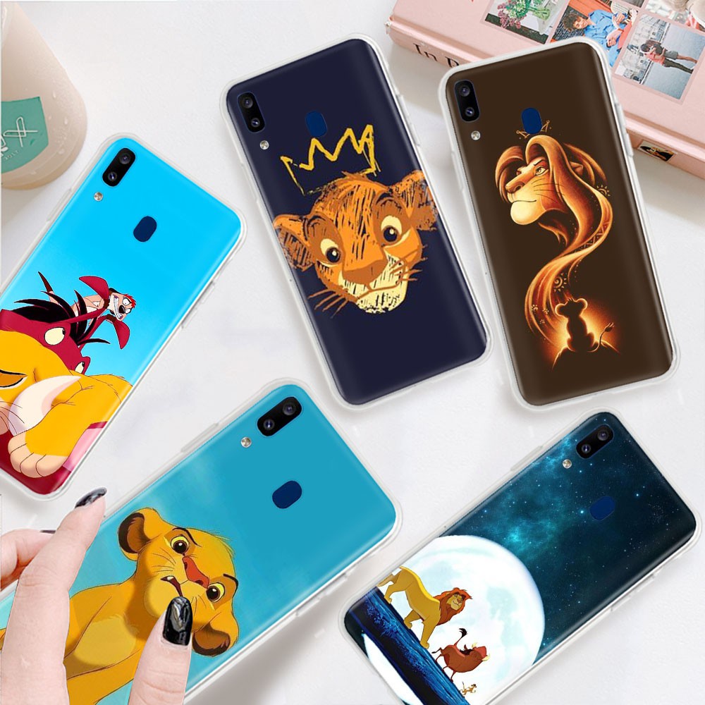 Ốp Điện Thoại Trong Suốt Hình Vua Sư Tử TB132 Cho Huawei Y9 Y6S Y7 Y8S Y6 Y8P Y9S Prime Lite Pro