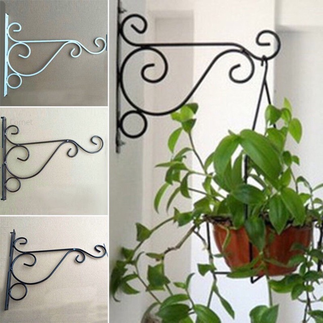 Móc sắt treo chậu hoa trang trí