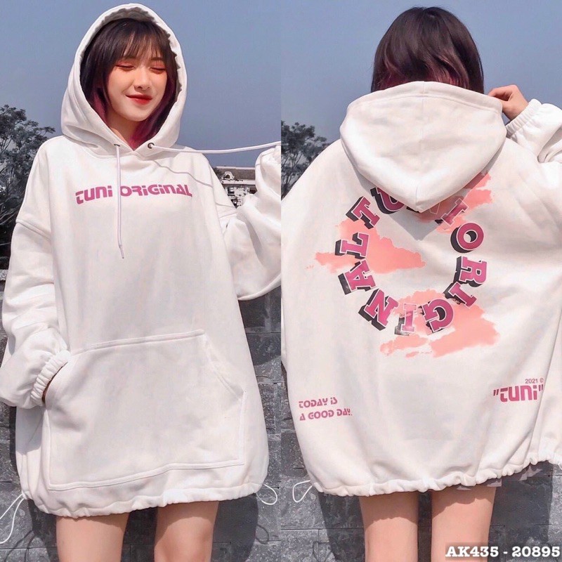 Áo Khoác Nỉ Bông Form Rộng Hàng QC Dày Dặn Đôi Nam Nữ Áo Khoác Thun Nữ Jackets Nỉ Ngoại in Mây TUNI - AK3435 | BigBuy360 - bigbuy360.vn