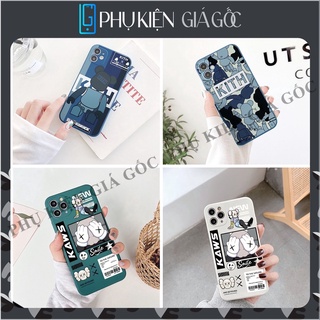 Ốp lưng iphone KITH kaws smile cạnh vuông 6/6plus/6s/6splus/7/7plus/8/8plus/x/xr/xs/11/12/13/pro/max/plus/promax