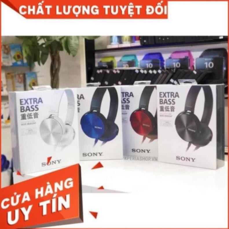 Tai Nghe Chụp Tai Có Mic ️🎧NGHE CỰC THÍCH️🎧 Tai Nghe Sony Extra Bass 450AP - BH 3 Tháng