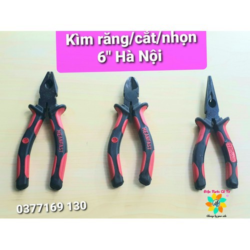 Kìm răng điện kìm cắt kìm nhọn 6inch Hà Nội