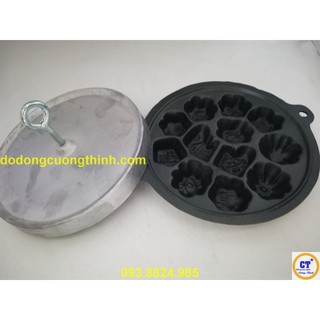 [SIÊURẺ]Khuôn bánh bông lan chống dính (loại bánh nhỏ)