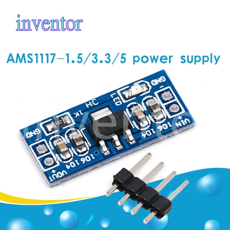 Mô Đun Giảm Áp Lm1117 Ams1117 4.5-7v 3.3v 5.0v 1.5v Dc-Dc Cho Arduino Bluetooth Raspberry Pi