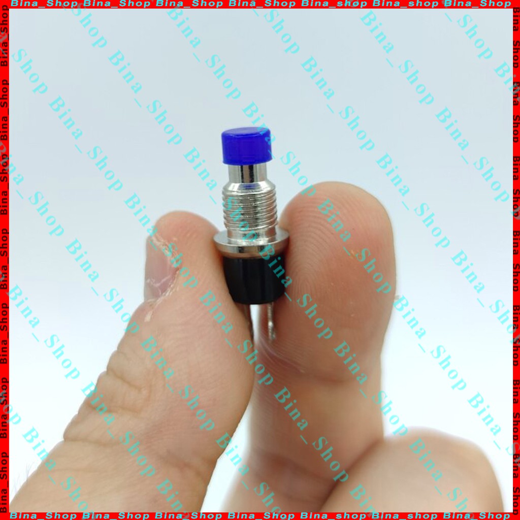 Công tắc nhấn nhả Công tắc nhấn tạm thời 7mm màu ngẫu nhiên