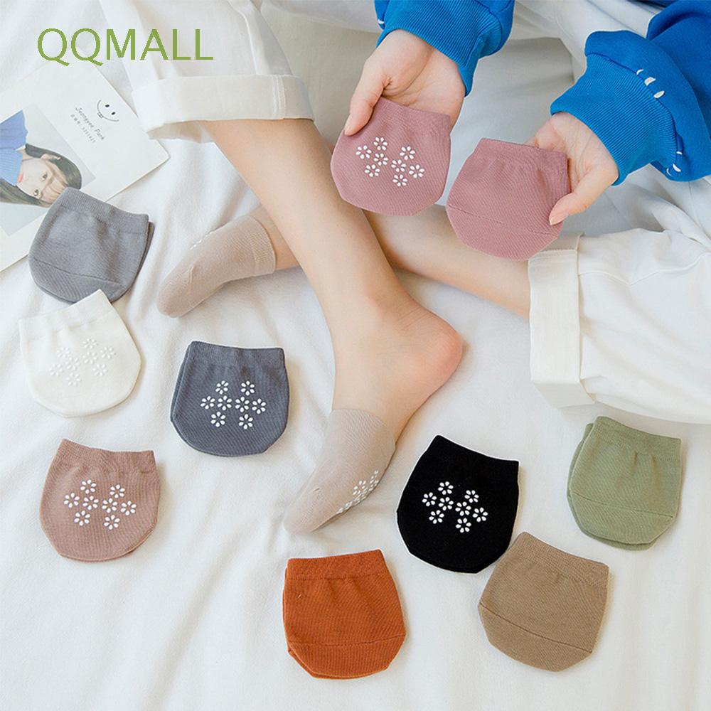 Tất Nửa Bàn Chân Mềm Mại Chống Trượt Cho Nữ