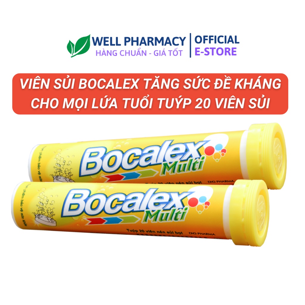 BOCALEX- VIÊN SỦI BỔ SUNG VITAMIN TĂNG ĐỀ KHÁNG CHO MỌI LỨA TUỔI